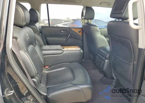 2012 Infiniti Qx56 z USA, uszkodzony, nr VIN JN8AZ2NF1C9519601